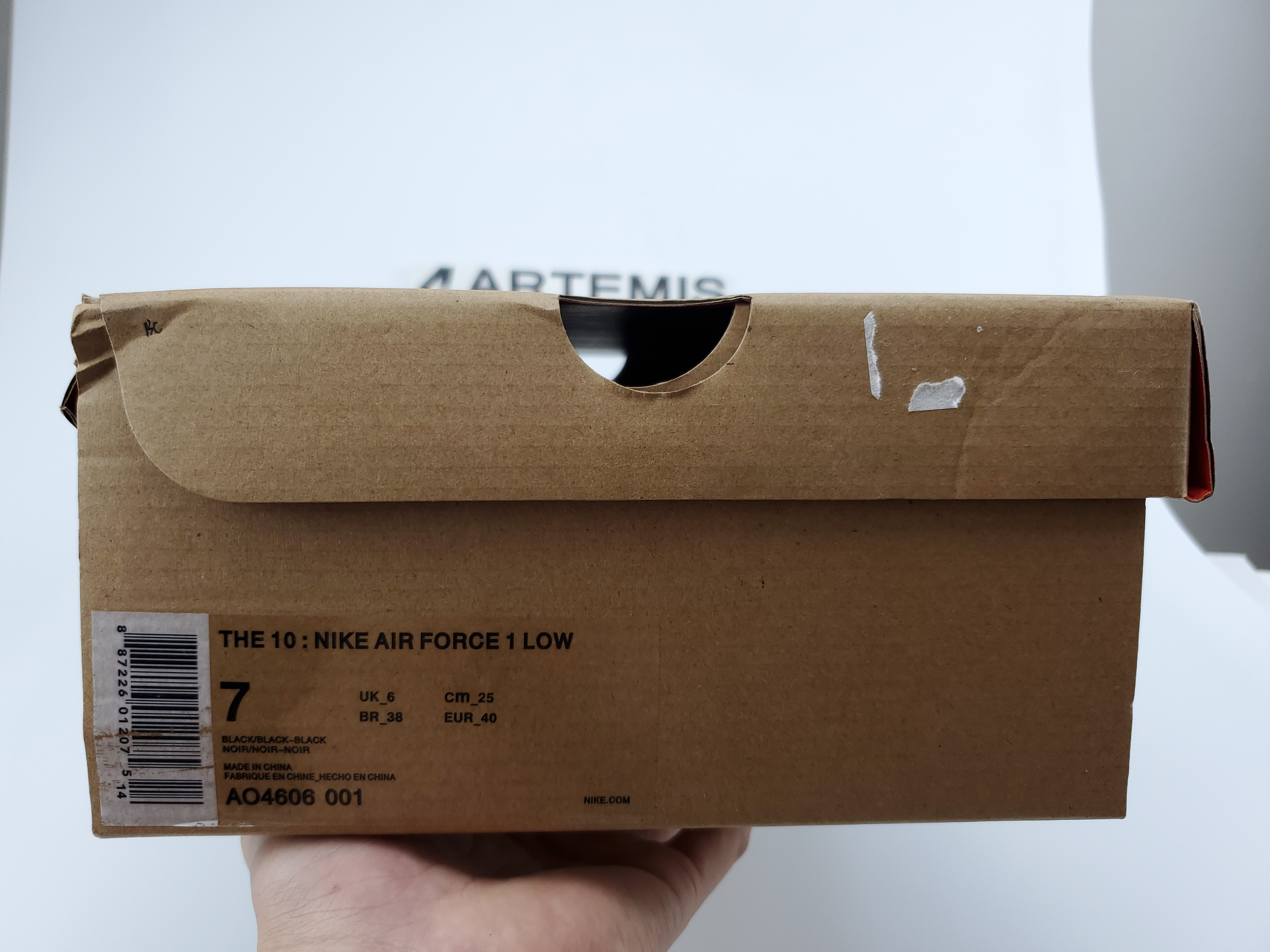 Air Force 1 Low Off-White Black White