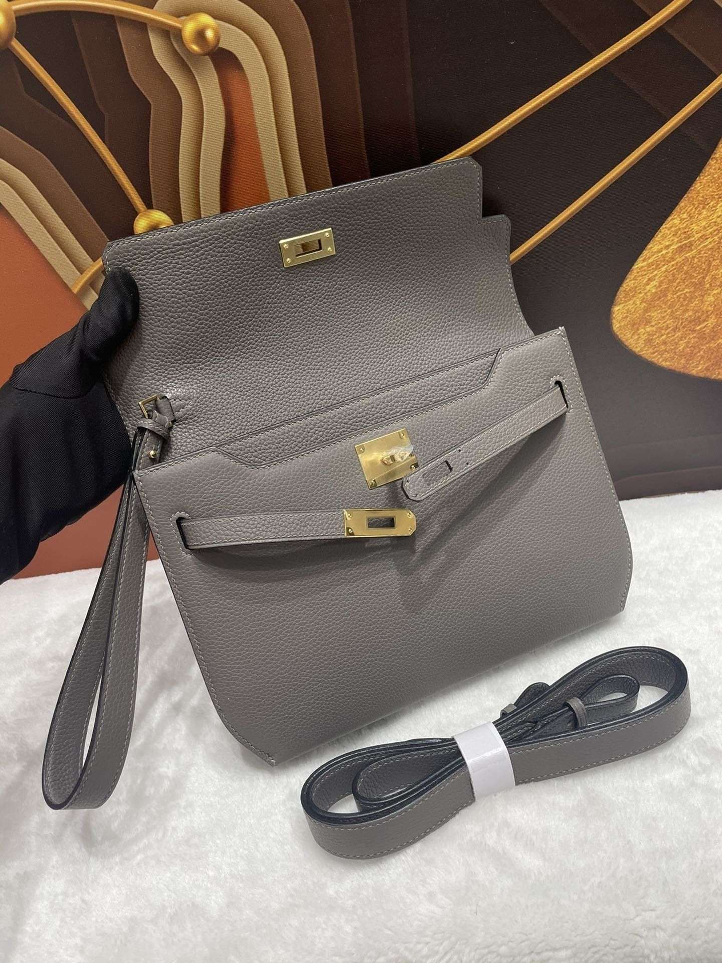 Hermès Kelly Depeches Togo 25cm