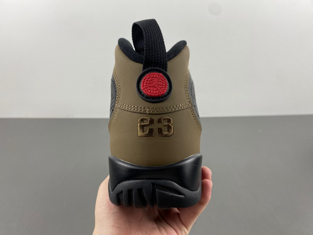 UA Jordan 9 Retro Olive