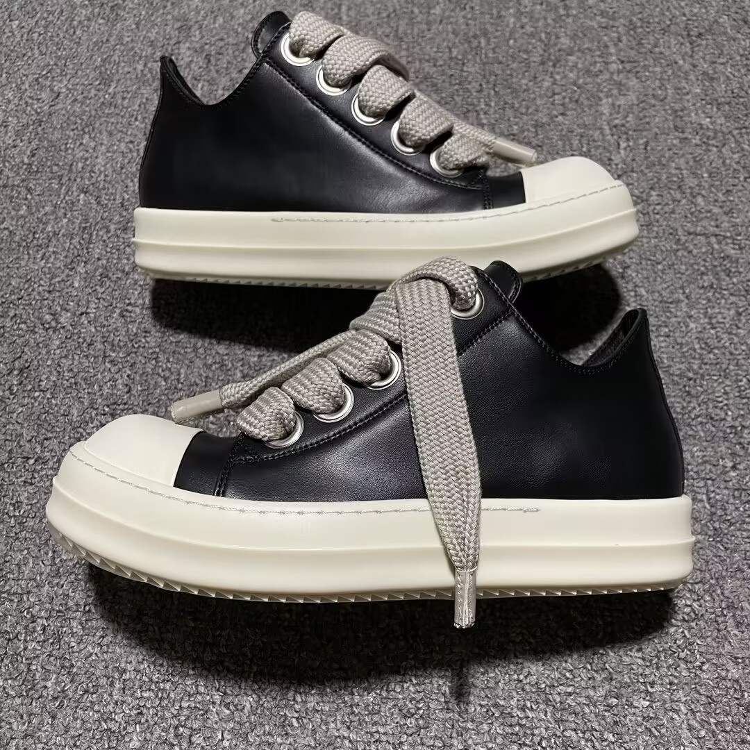 UA Rick Owens Porterville Jumbo Laced Low Black Pearl