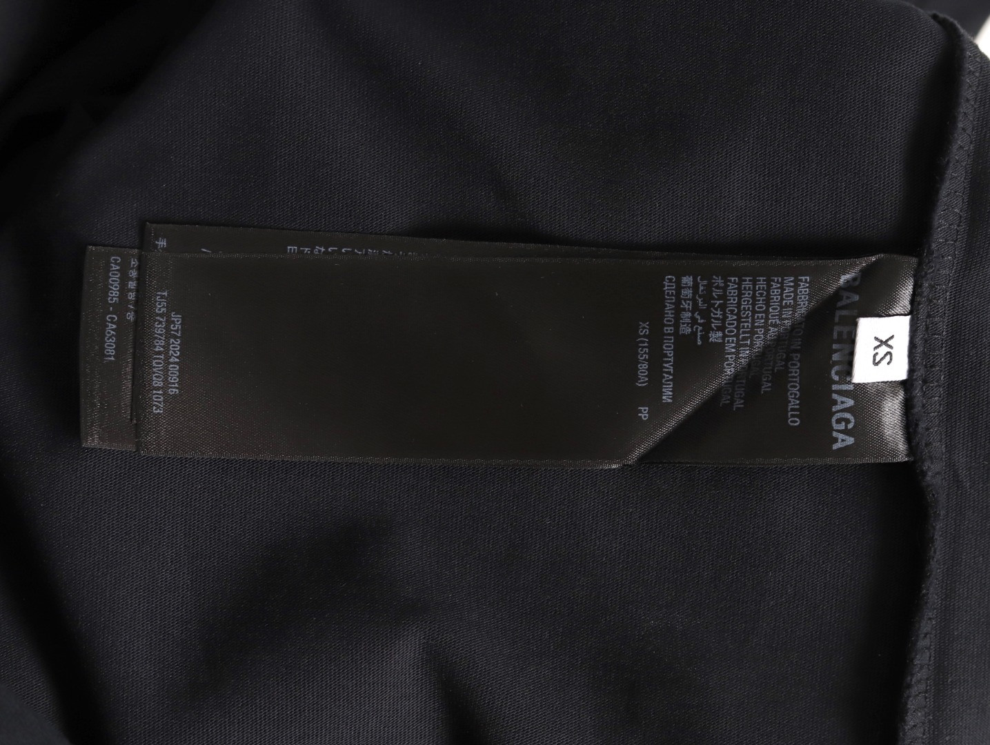 Ba*len*cia*ga 25ss short-sleeved t-shirt