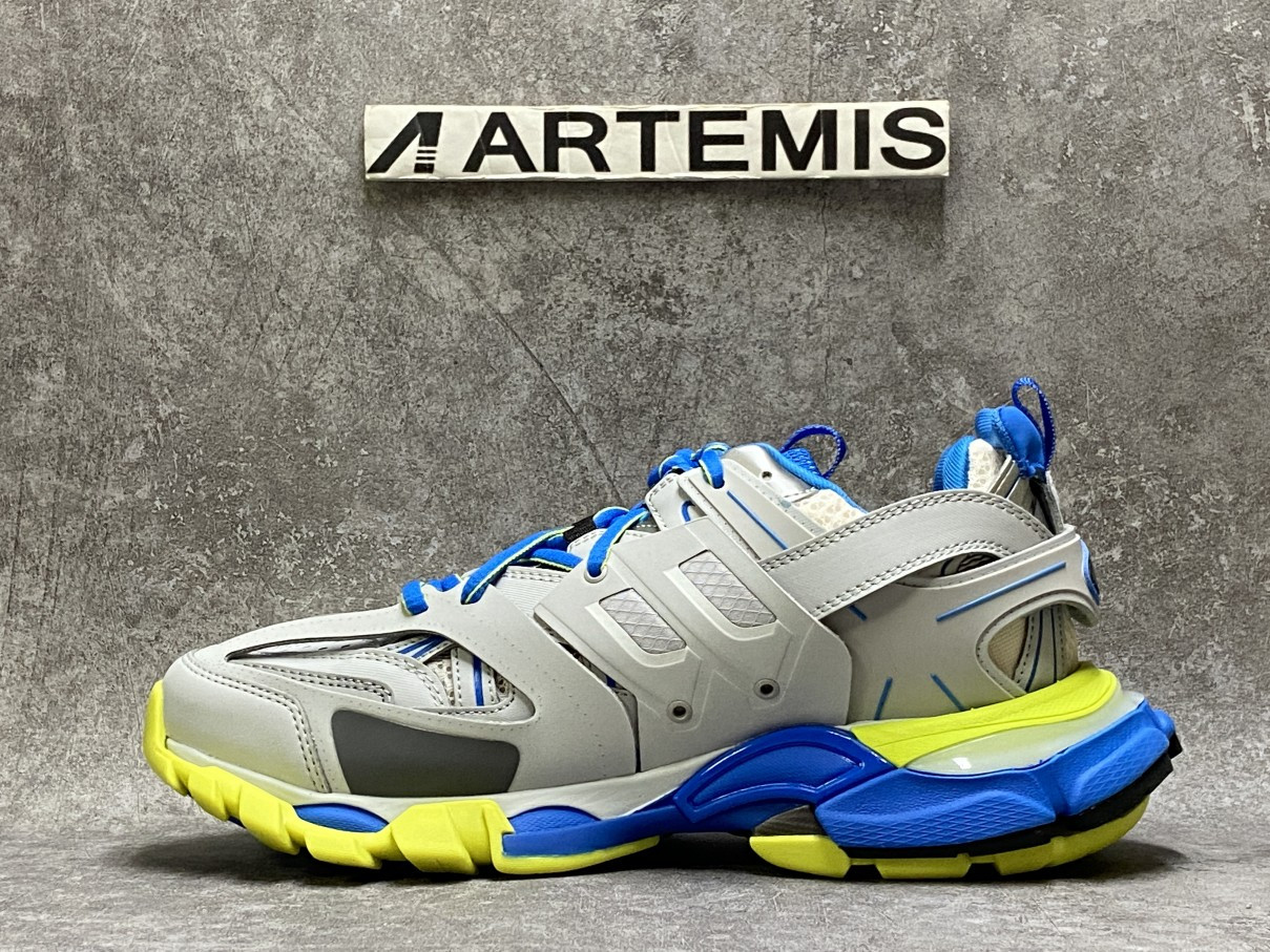 Balenciga Track Trainer Grey Blue