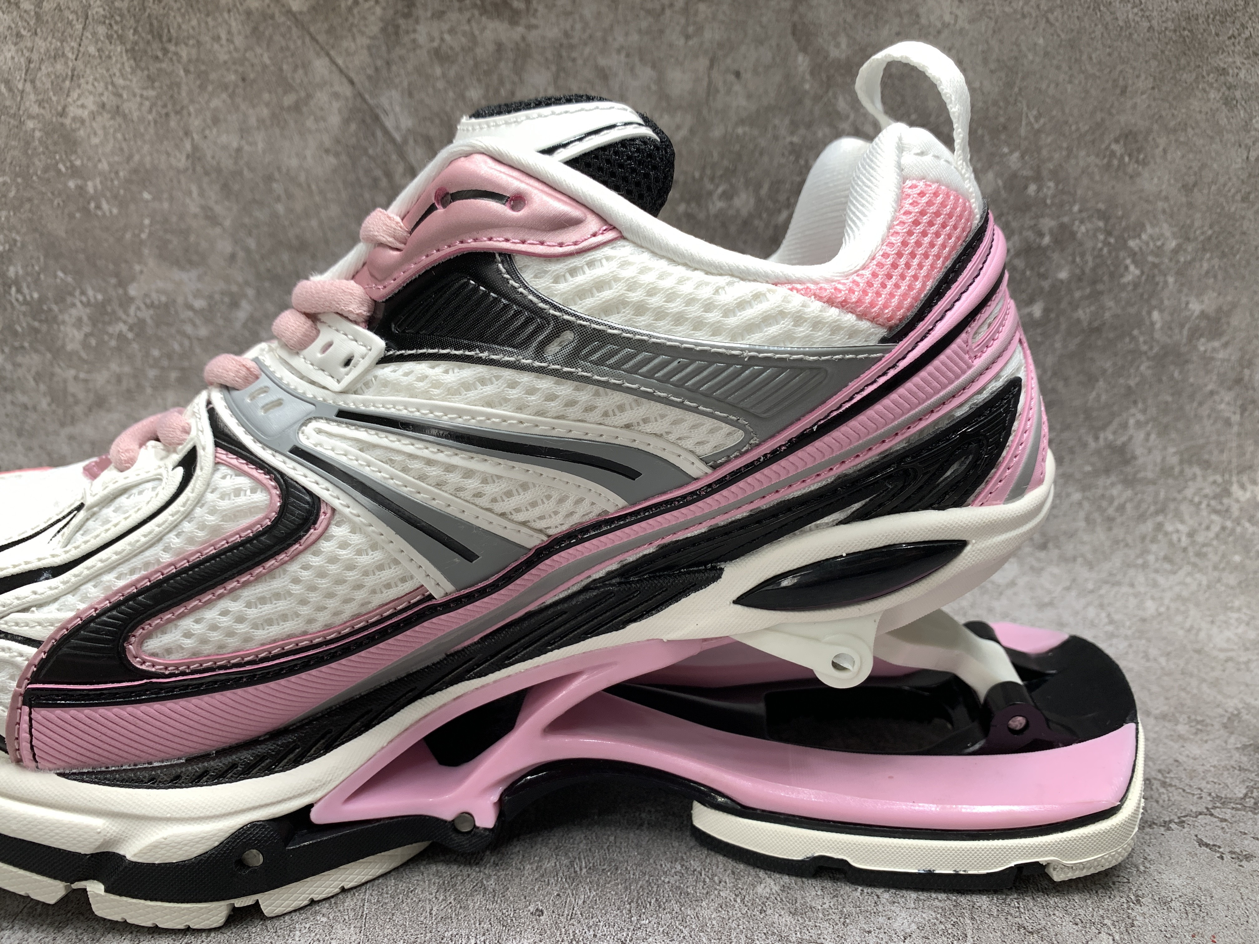 Balenciga X-Pander Pink Silver