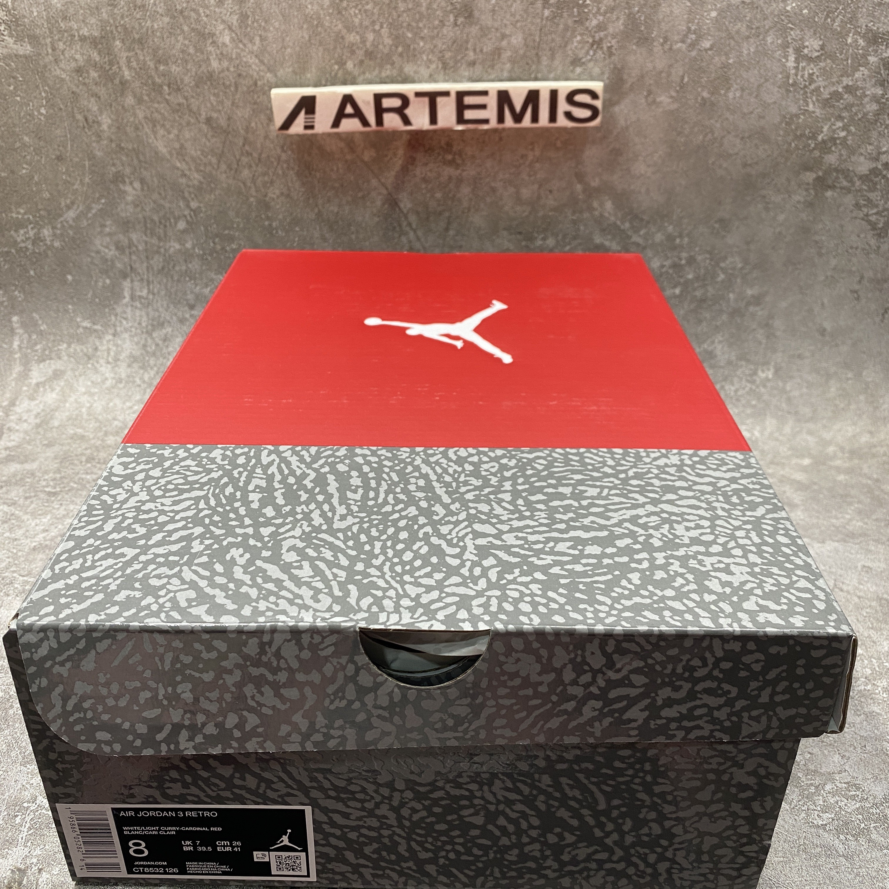 Air Jordan 3 Retro Cardinal Red