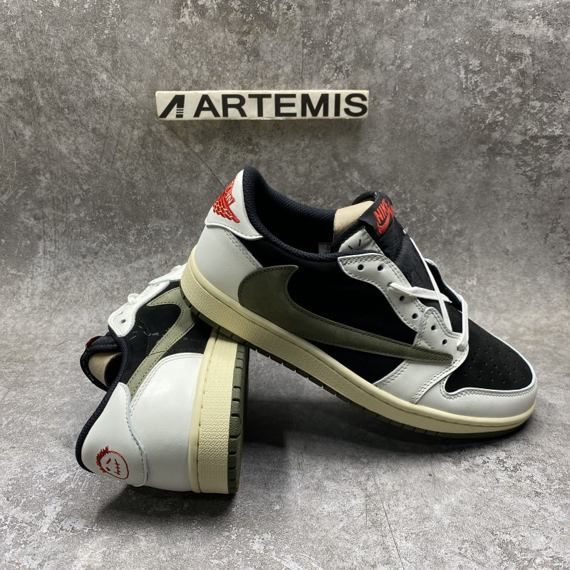 Travis Scott x Air Jordan 1 Low OG Olive