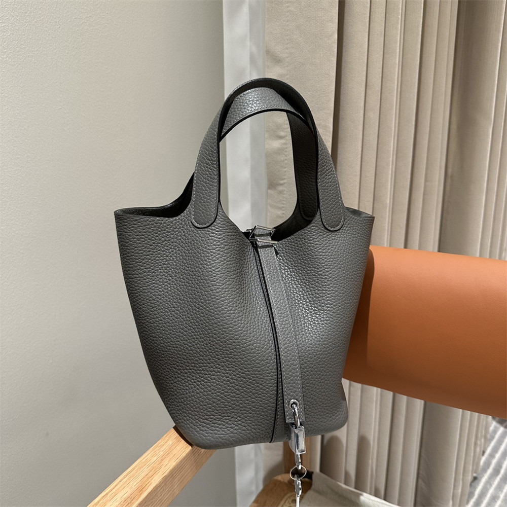 Hermès Picotin 18cm Cumulonimbus ash without original box