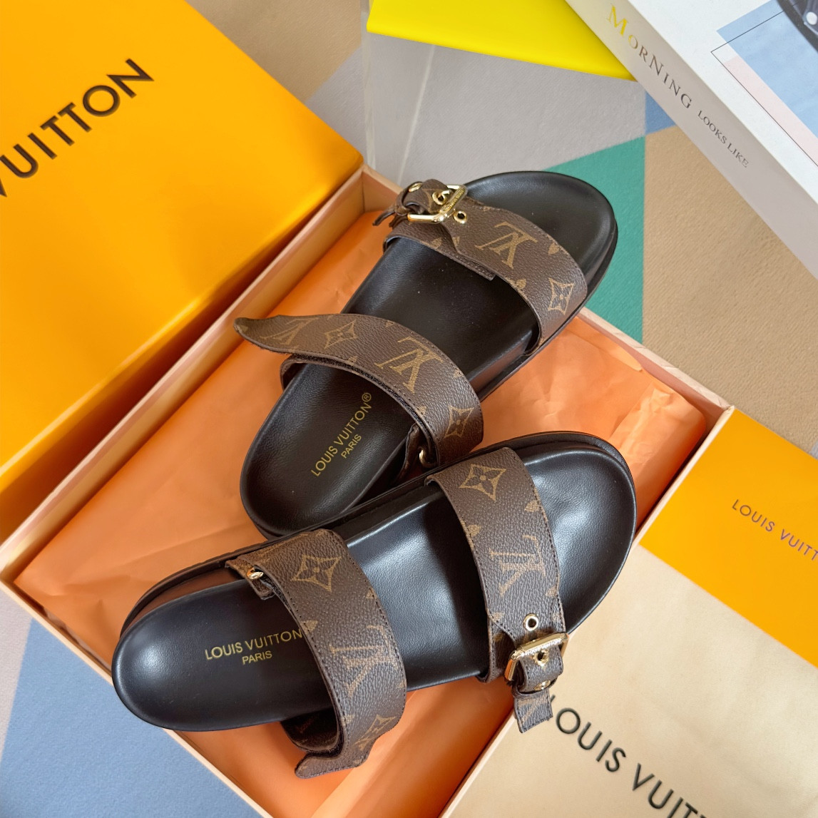 LV Bom Dia Flat Comfort Mule
