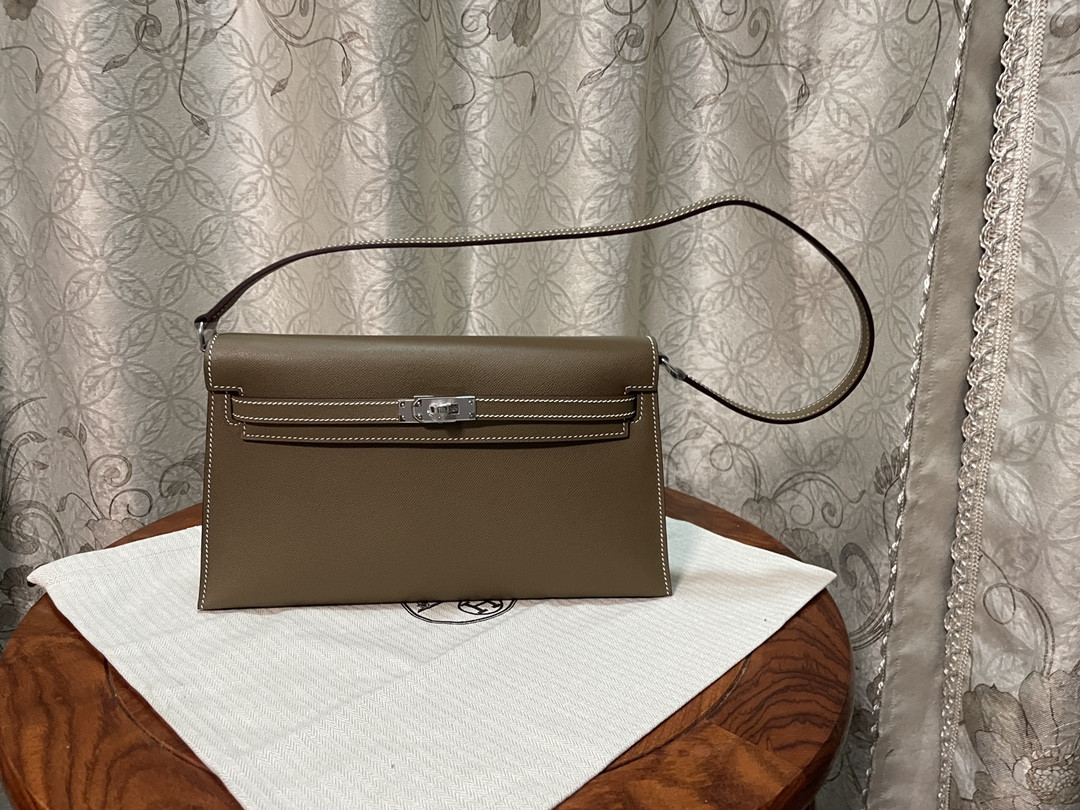 Hermès Kelly Elan Epsom16x27.8x4cm